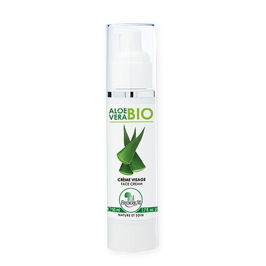 Creme visage aloe vera bio frederic m beautetales