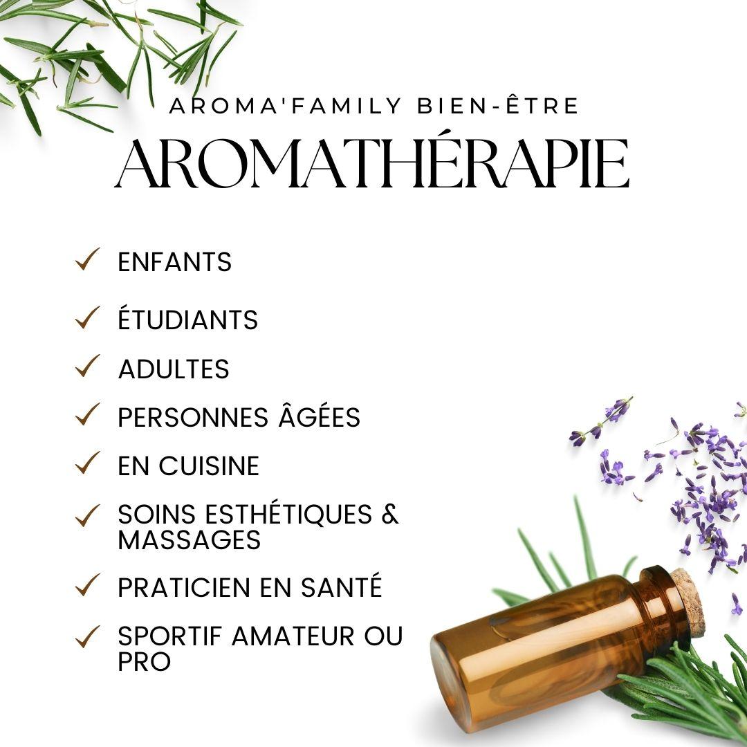 Mahalovie aroma formation huiles essentielles family doterra