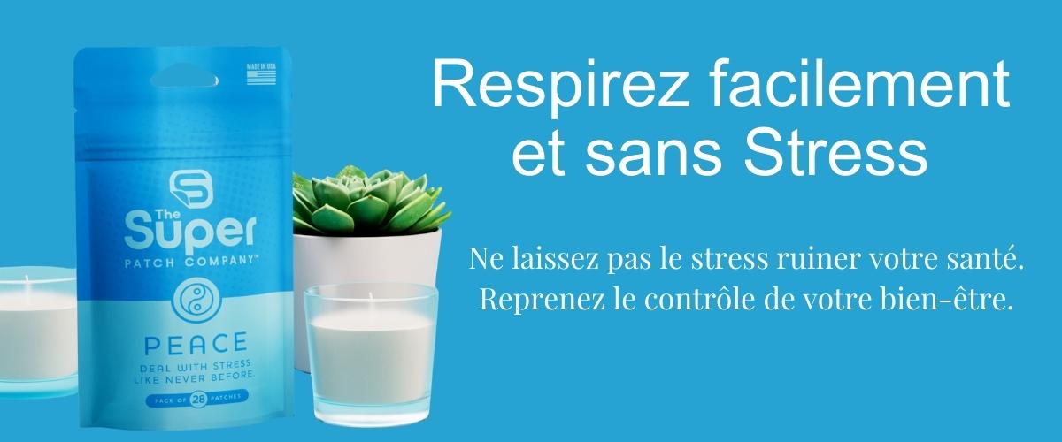 Peace gestion stress anxiete super patch 1