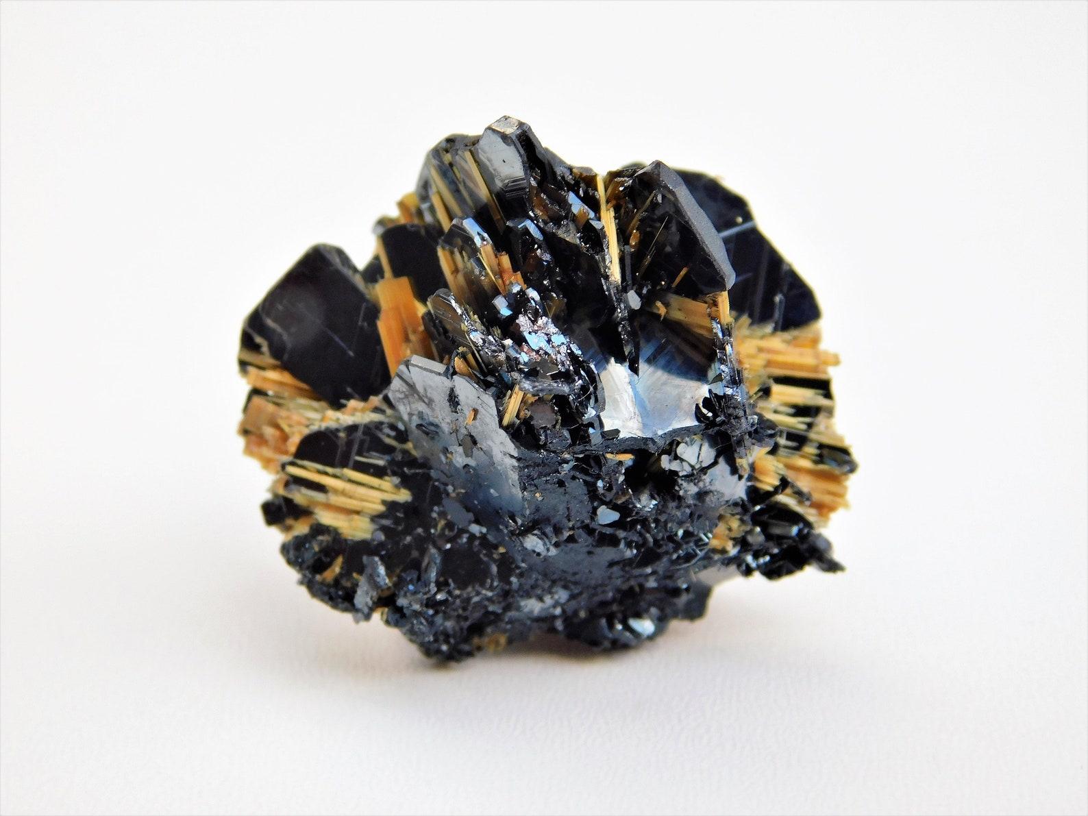 Rutile sur hematite